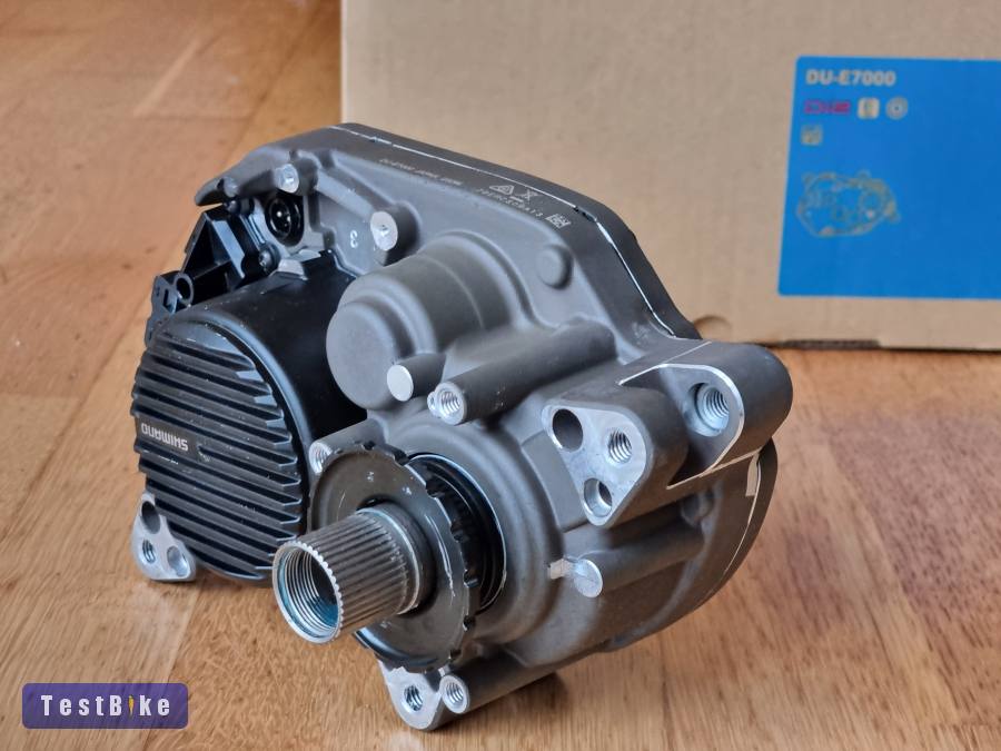 újsz. 15 km futott Shimano Steps DU-E7000 e-bike motor 60nm