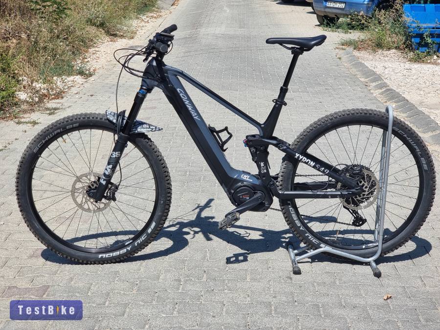 Újsz 2022 Conway BoschCX Smart ebike 750wh FOX36 1248km L