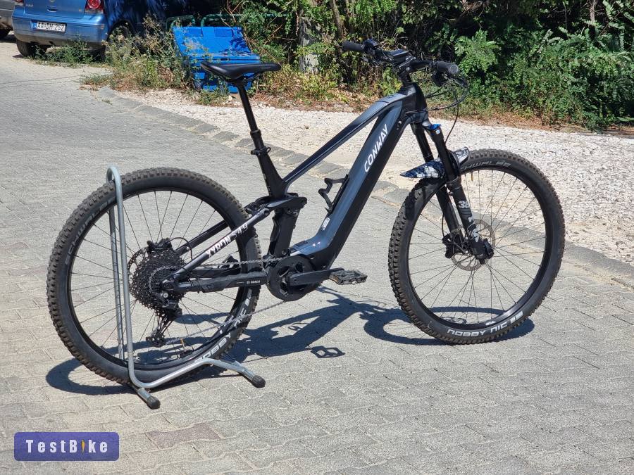 Újsz 2022 Conway BoschCX Smart ebike 750wh FOX36 1248km L
