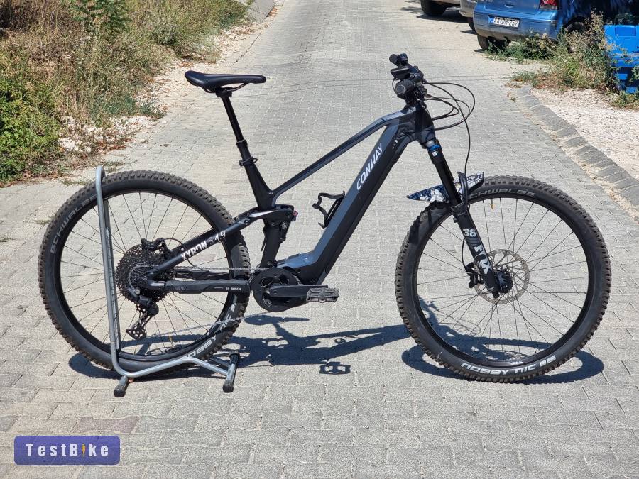 Újsz 2022 Conway BoschCX Smart ebike 750wh FOX36 1248km L
