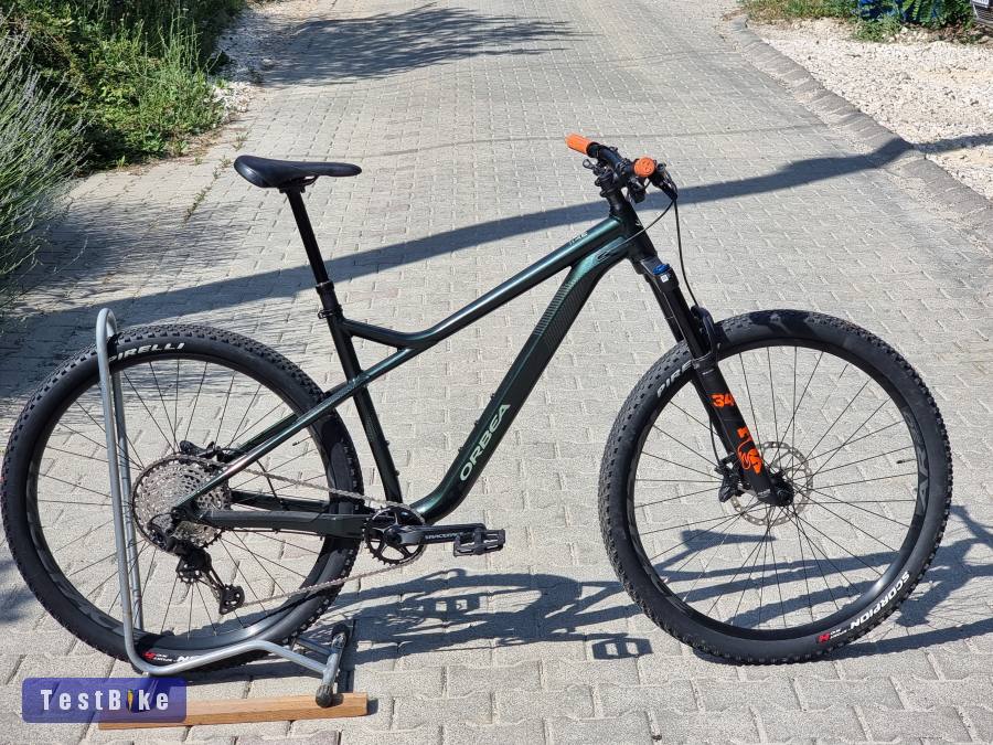 újsz. 2022 Orbea Laufey H-LTD csúcs trail bicó FOX Shimano 4