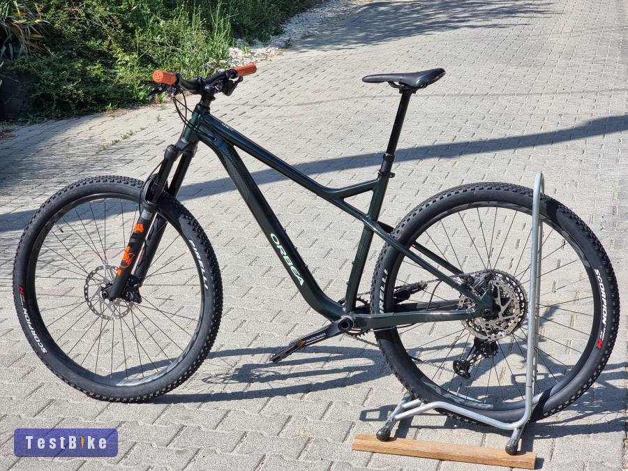újsz. 2022 Orbea Laufey H-LTD csúcs trail bicó FOX Shimano 4