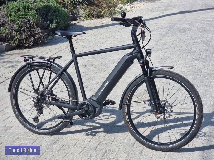 Újsz. 491km csúcs Winora ebike fullXT légrugó burtál hatótáv
