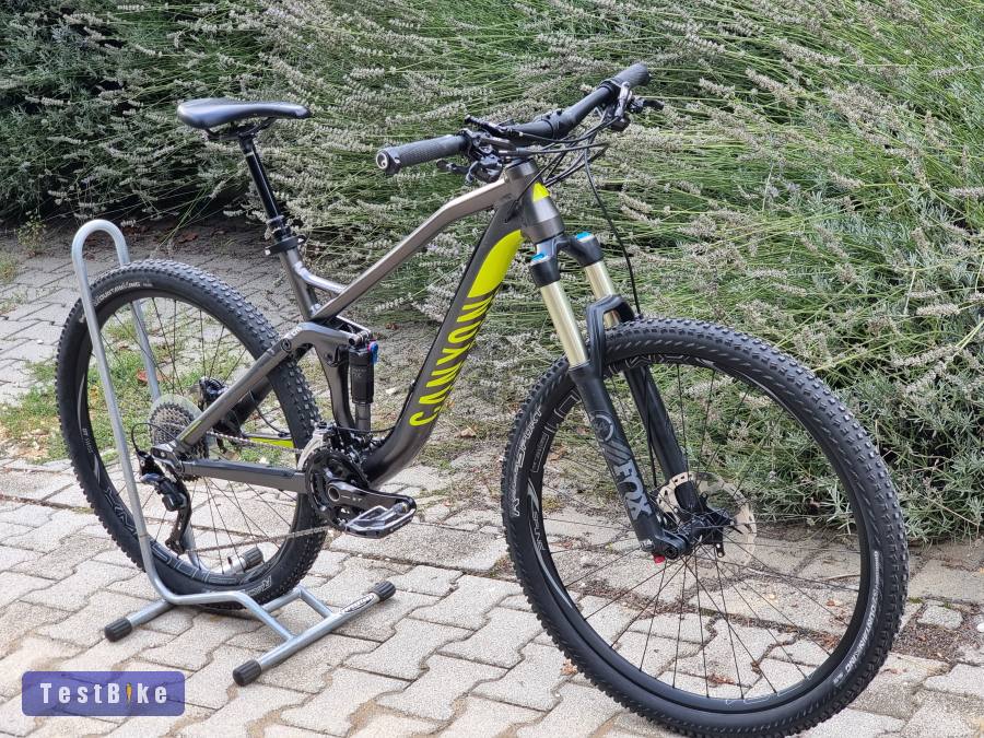 AKCIÓ: újsz. top Canyon MTB full Shimano XT FOX34 DT Swiss