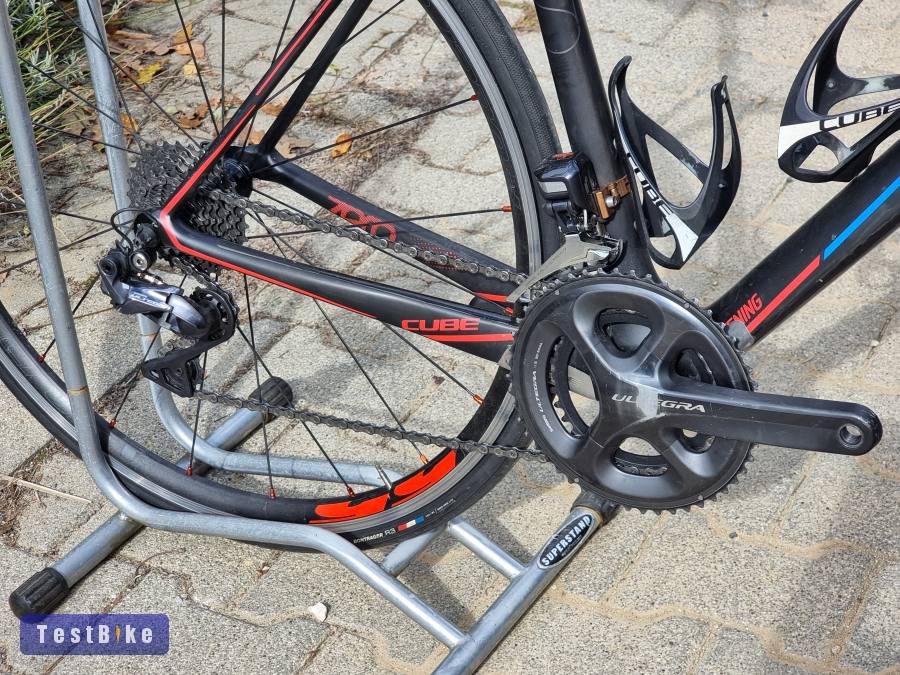 újsz. Csúcs Cube Litening karbon outi Ultegra di2 pihesúly 