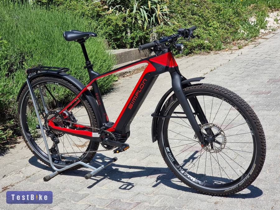 Újsz. csúcs Simplon eMTB Bosch CX Shimano XT 4duga DT Swiss 