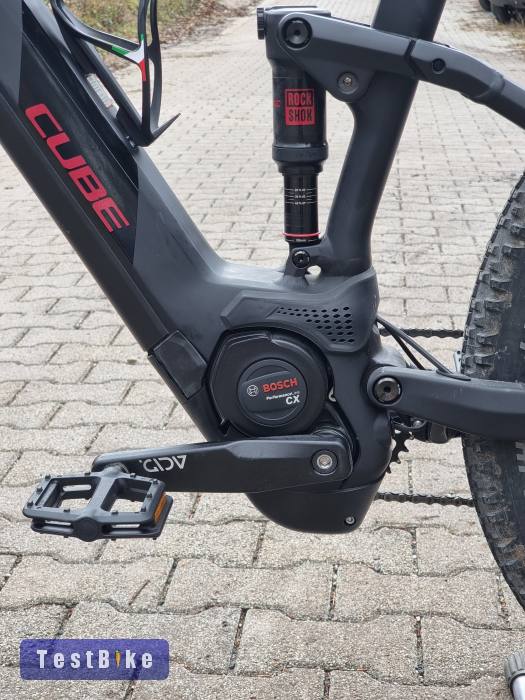 Újsz Cube fully ebike Bosch CX 4gen. Rock Shox air Kiox 29ER