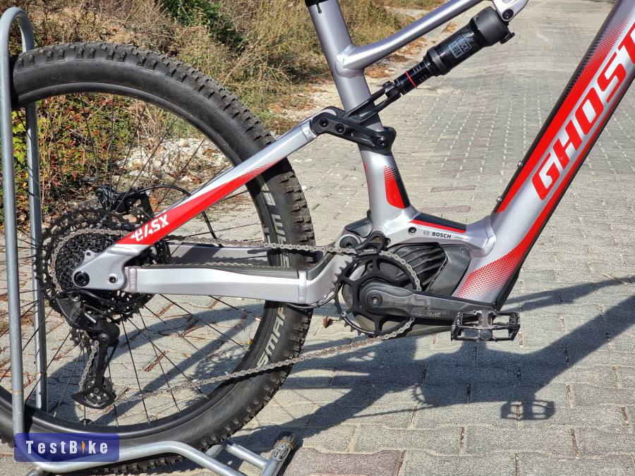 Újsz. 903km Ghost BoschCX smart ebike 750Wh RockShox 4dugattyús 