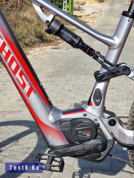 Újsz. 903km Ghost BoschCX smart ebike 750Wh RockShox 4dugattyús 