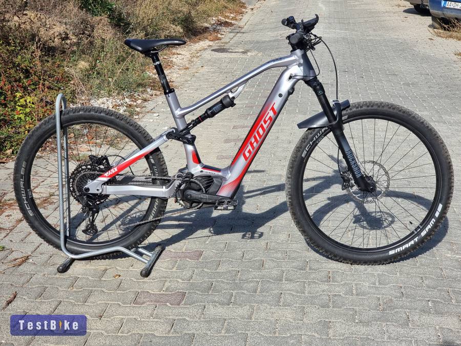 Újsz. 903km Ghost BoschCX smart ebike 750Wh RockShox 4dugattyús 