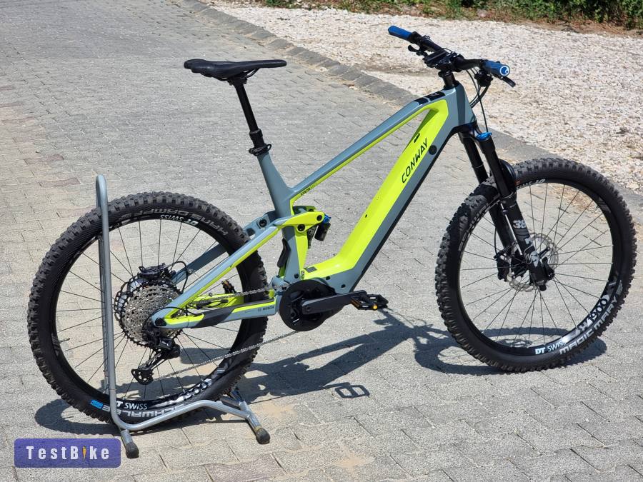 Újsz. TOP karbon Enduro ebike Bosch CX 85nm XT FOX DT Swiss