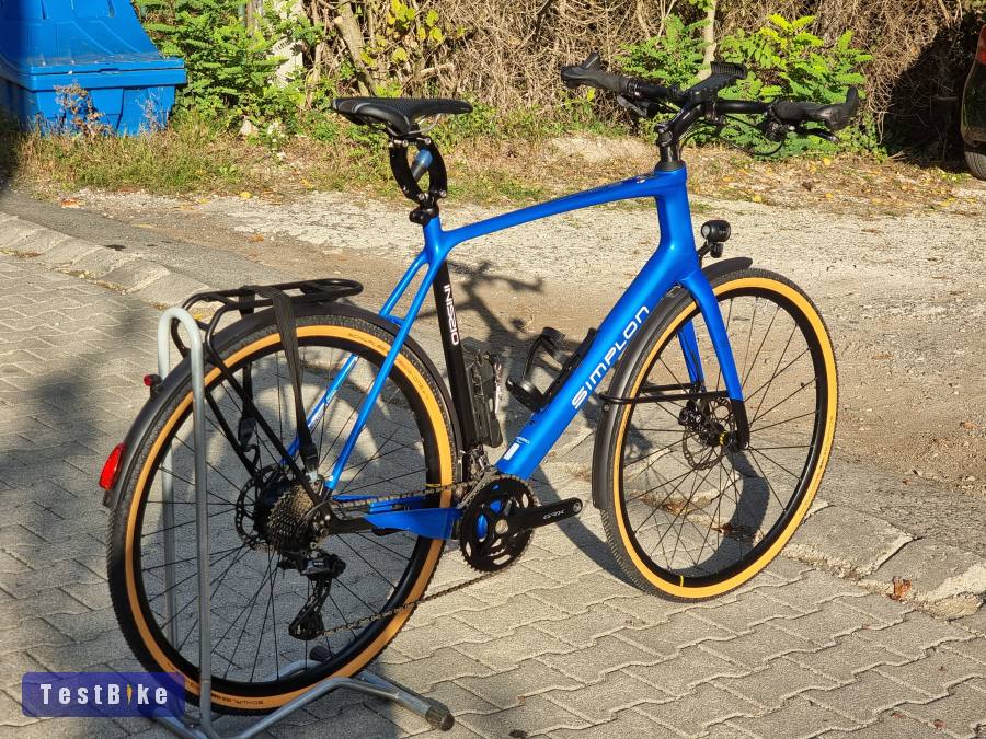 újsz. TOP karbon Simplon gravel /fittness ebike Magura 8 