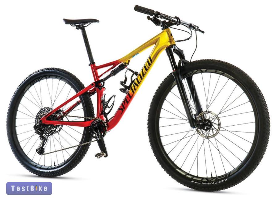 Újsz. Top Speci Epic, karbon kerék XTR di2 FOX kashima brain