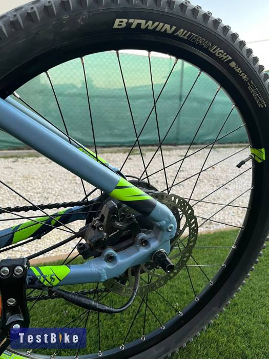 Újszerű 27,5 Rockrider E-ST 100 elektromos MTB (2024) eladó