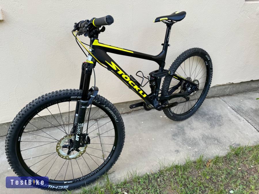 Újszerű 27,5” Stöckli Morion Pro 19” (M), Dt Swiss, XT-8000 