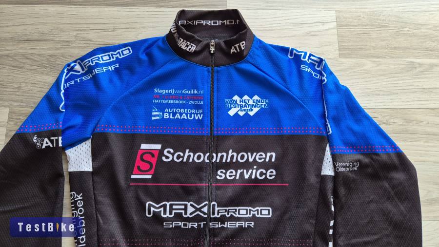 Újszerű Bioracer kerékpáros őszi mez eladó