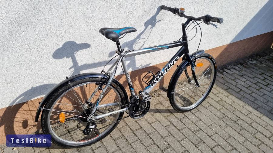 Újszerű Kellys férfi trekking kerékpár (L)