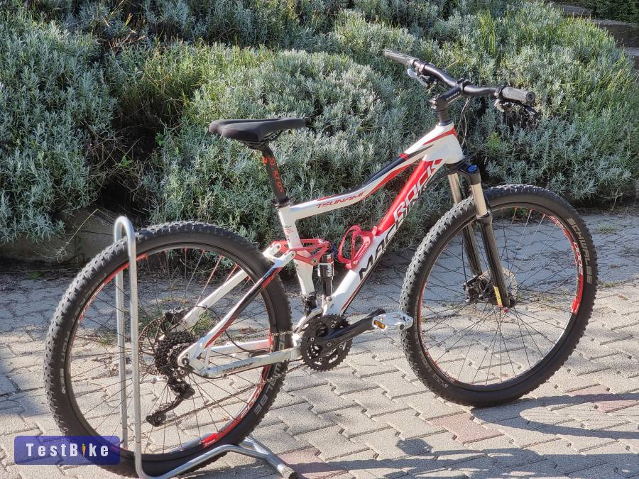 Újszerű Rock Machine 29ER FULLY légrugós MTB Shimano XT 