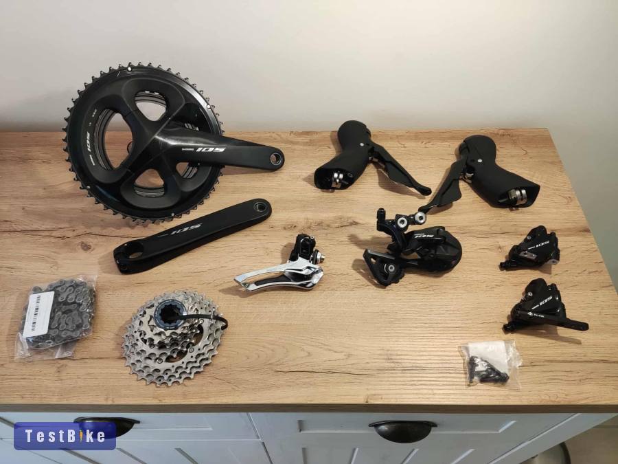 Újszerű Shimano 105 komplett szett 2×11