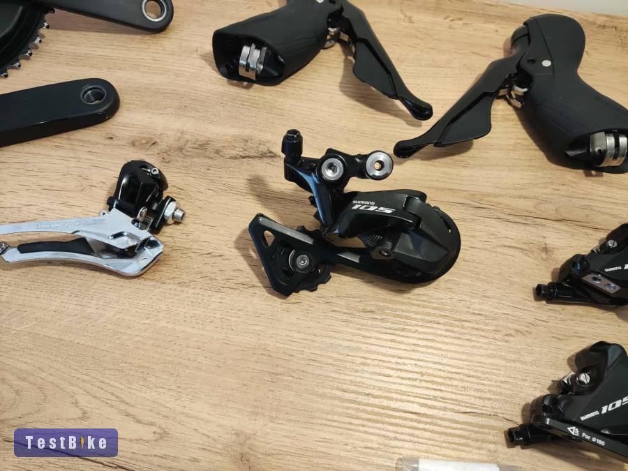 Újszerű Shimano 105 komplett szett 2×11