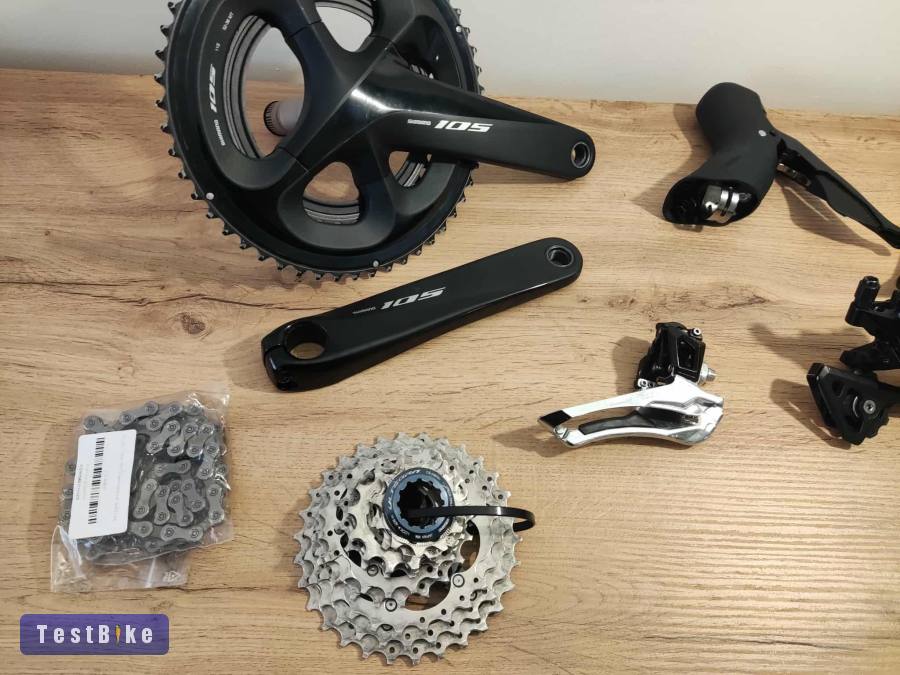 Újszerű Shimano 105 komplett szett 2×11