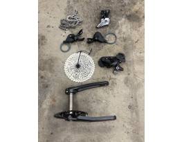 Újszerű Shimano Deore 2x10s komplett szett