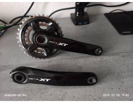 Újszerű Shimano Deore XT FC-M8000-2 hajtómű – 2x11, 24/34T