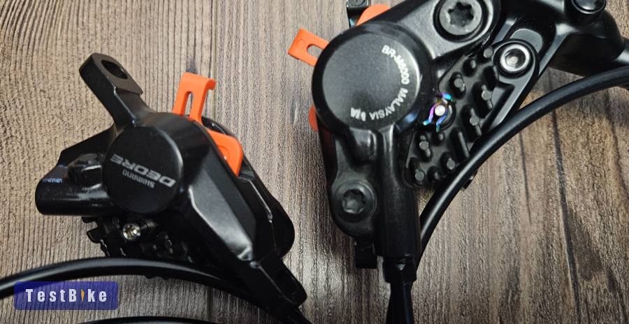 Újszerű Shimano Deore M4100 / M6000 / Icetec fékszett eladó