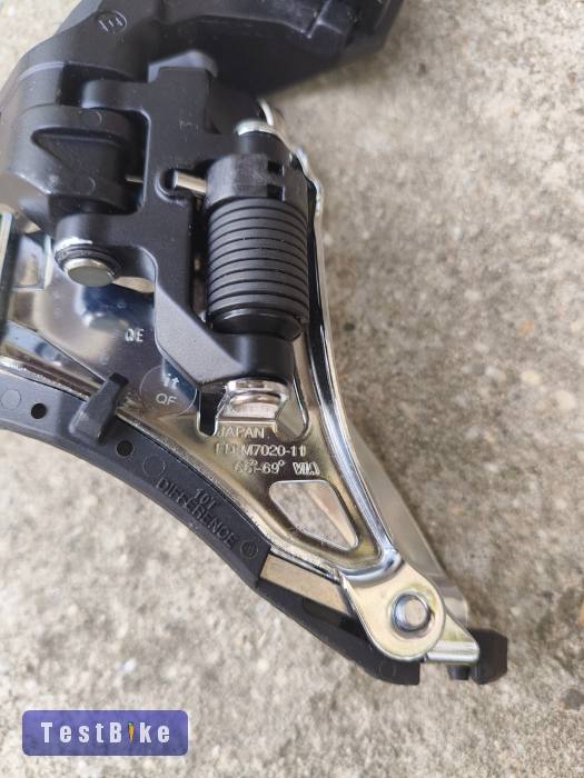 Úszerű! Shimano SLX, FD-7025-11 konzolos első váltó