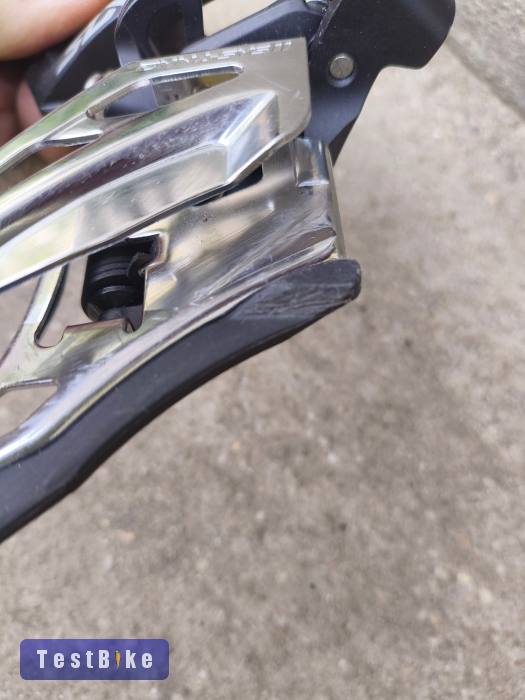 Úszerű! Shimano SLX, FD-7025-11 konzolos első váltó