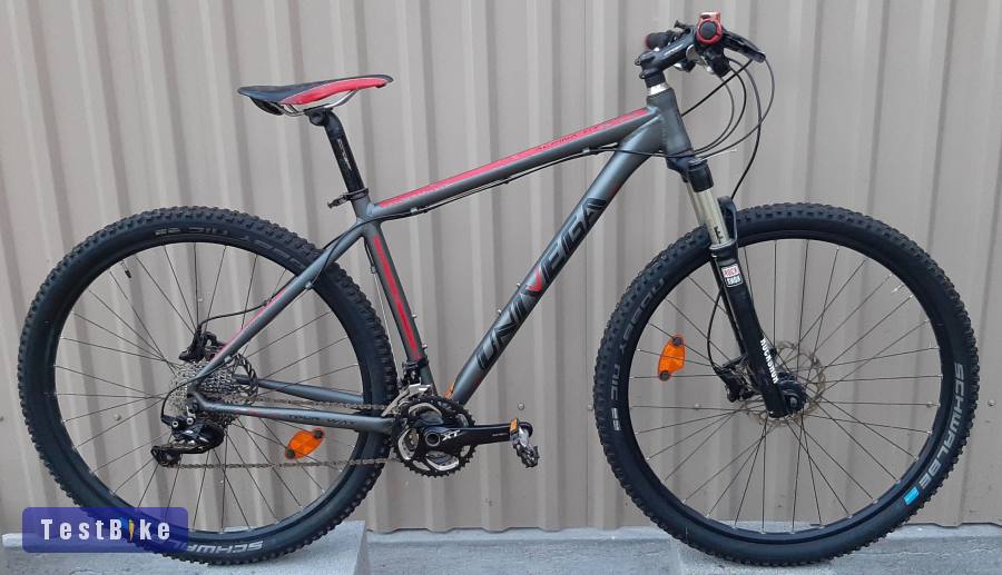 Univega 29es mtb mountainbike-XT 3x10 Rock Shox Air telo