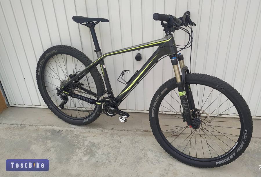 Univega vision karbon 27,5 MTB. Fox telóval és xt váltóval.