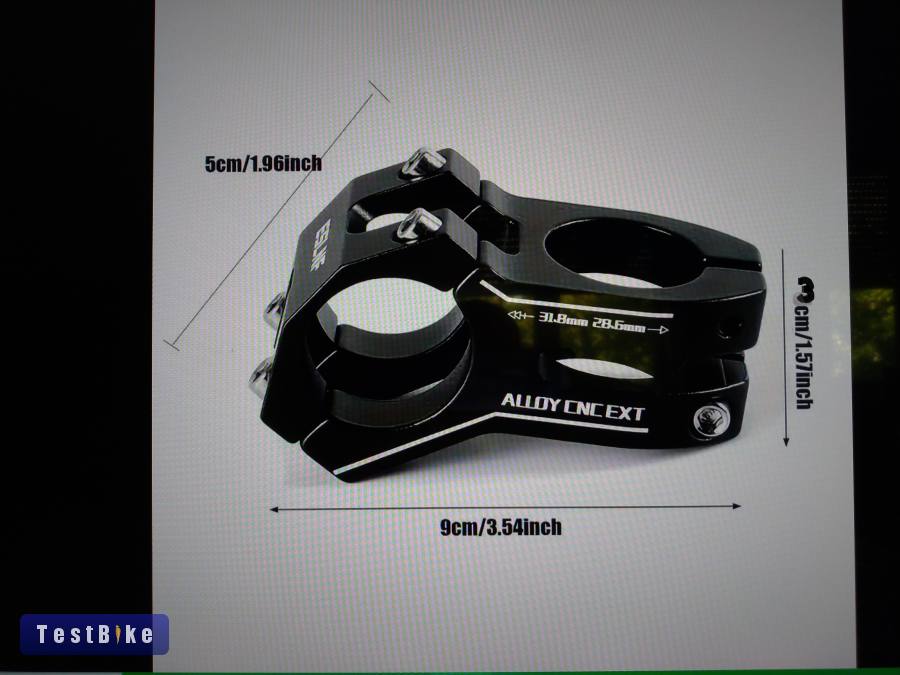 Vadonatúj 780mm alumínium kerékpár kormány , 45mm stucnival 