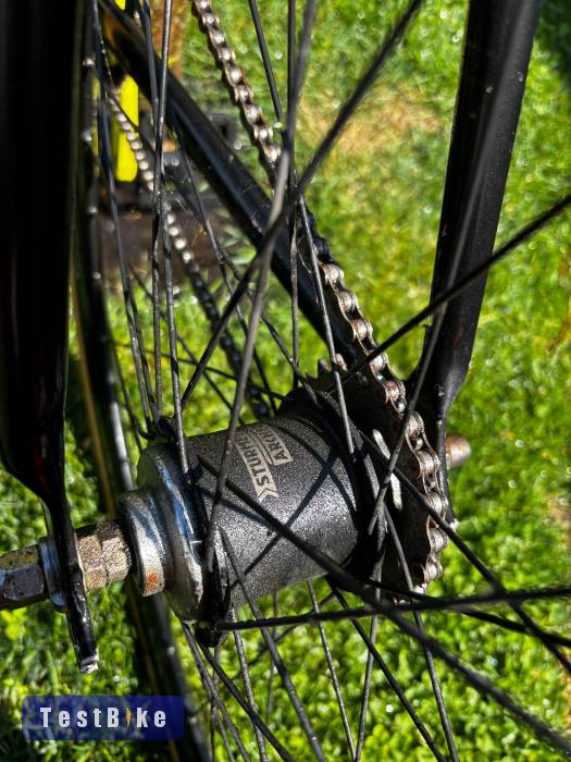 Városi kerákpár, 52cm, ff, alu pályaváz, 2 sebesség, 