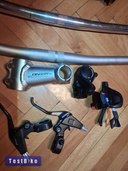 Vegyes, kormány, fékkar, váltókar, nyeregcső, kormányszár