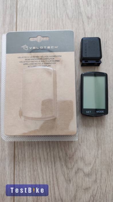 Velotech vezeték nélküli km/óra