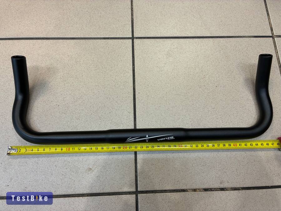 Venzo bullhorn / fixi kormány fekete 48cm