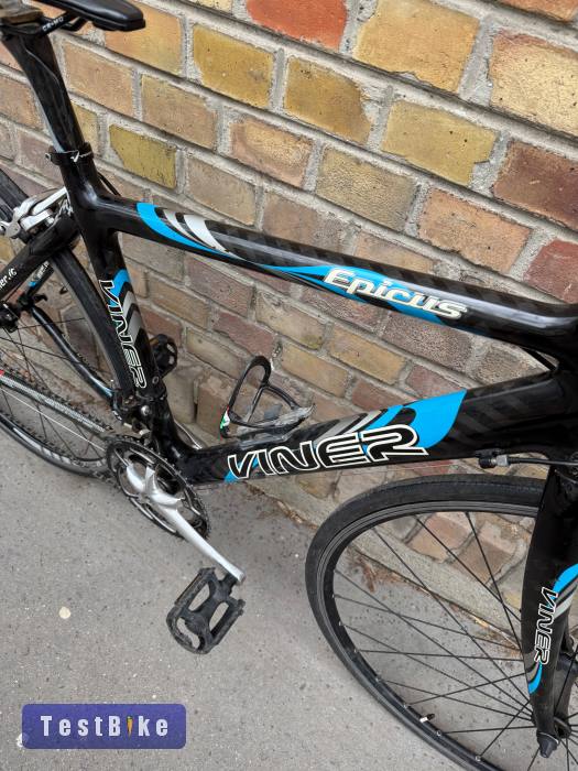 Viner Epicus karbon országúti kerékpar 47 cm (155-165 cm)