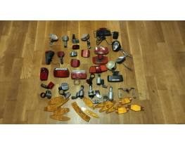 Vintage kerékpár lámpa prizma dinamó szett egyben eladó 