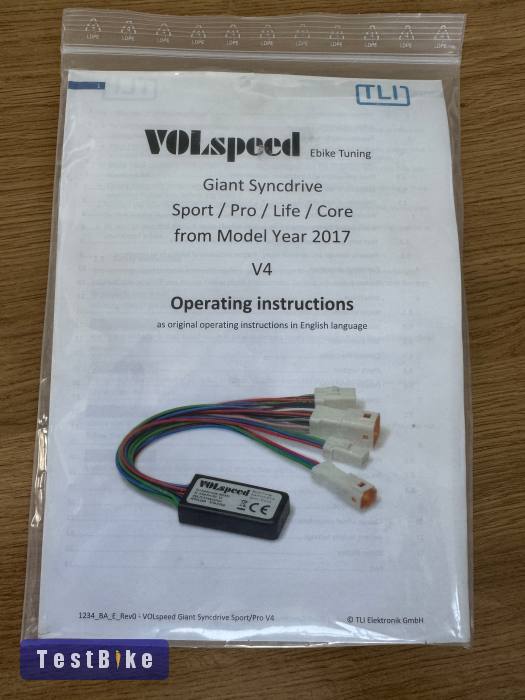 Volspeed Ebike Tuning Giant Syncdrive