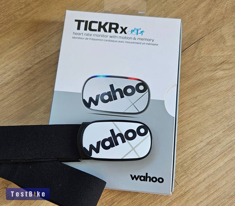 Wahoo TickrX 2 pulzusmérő mellkaspánt dobozában eladó