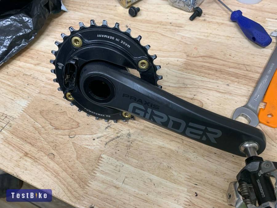 Wattmérő - Praxis Girder carbon + Power 2 Max- NG Sram 104 