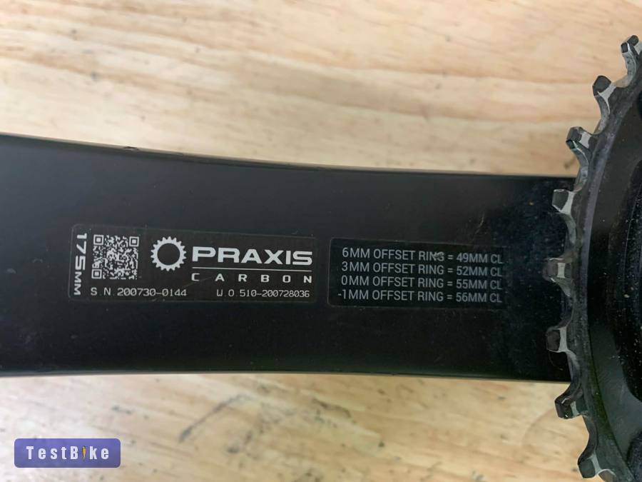 Wattmérő - Praxis Girder carbon + Power 2 Max- NG Sram 104 