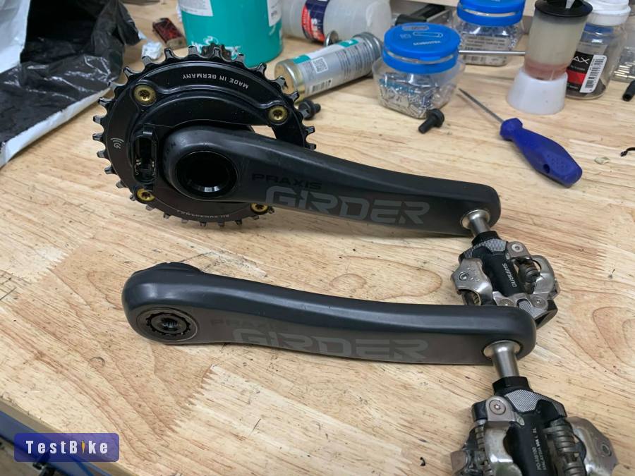 Wattmérő - Praxis Girder carbon + Power 2 Max- NG Sram 104 