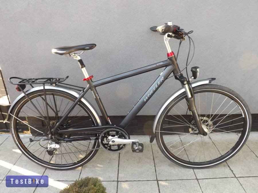 Wheeler 28-as trekking, tárcsafék, deore szett.