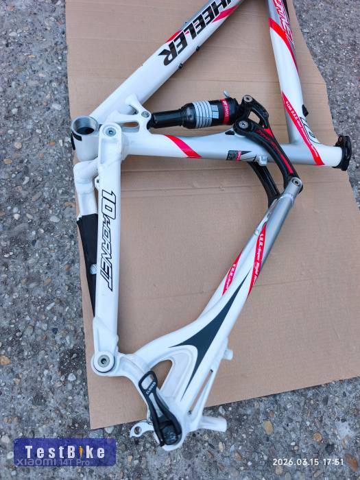 Wheeler Hornet 10 enduro MTB kerékpár váz - 150mm rugóút, M 