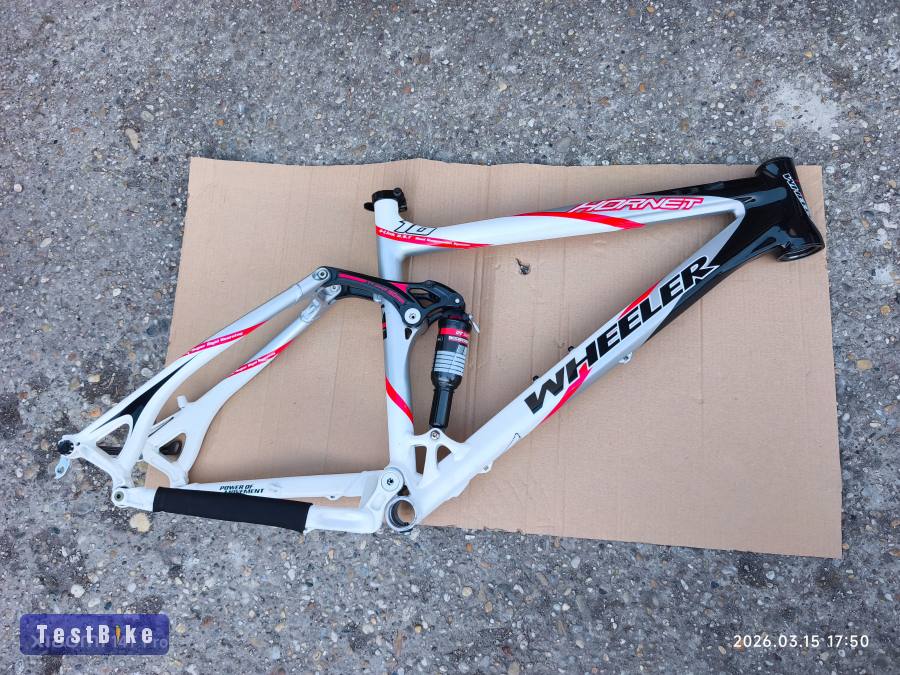Wheeler Hornet 10 enduro MTB kerékpár váz - 150mm rugóút, M 