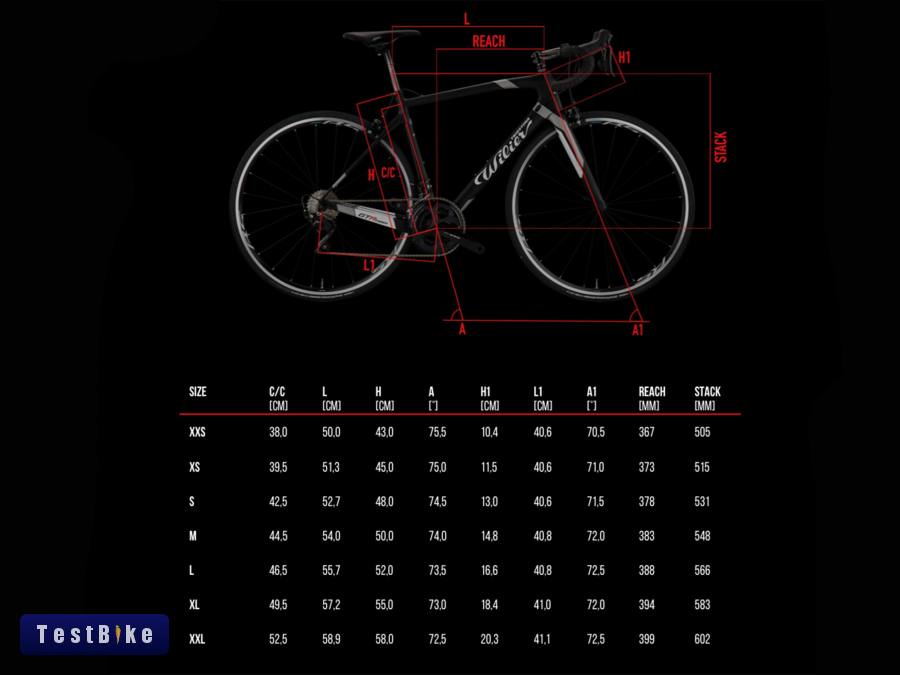 Wilier GTR Team 105, "L" -es méretű (56), karbon országúti