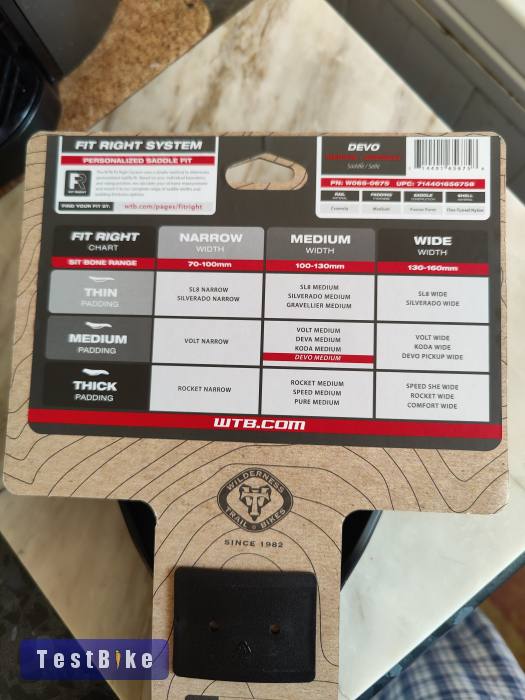 Wtb Devo Medium Cromoly