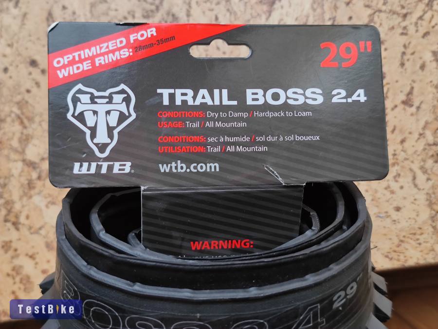 WTB Trail Boss TCS Light Fast Rolling 29x2,4 mtb külső gumi